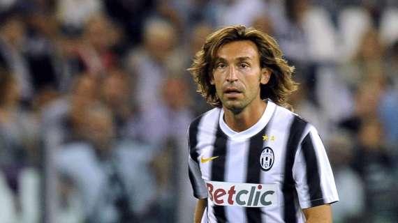 Non c'è più il rosso. Il Pirlo show è bianconero