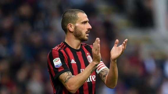 Bonucci: "Siamo con Montella, usciremo insieme da questo momento. Salto la Juventus? Destino"