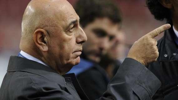 Galliani traccia un identikit del nuovo attaccante