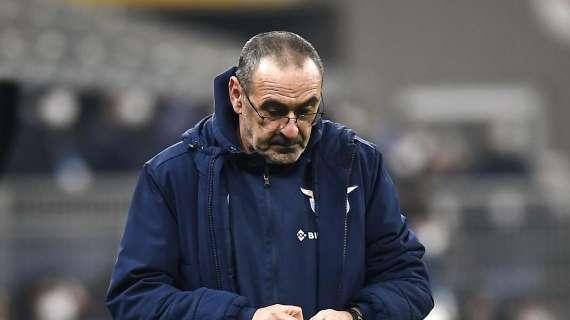 Lazio, Sarri a Mediaset: "Squadra spenta, siamo tornati agli antichi difetti"