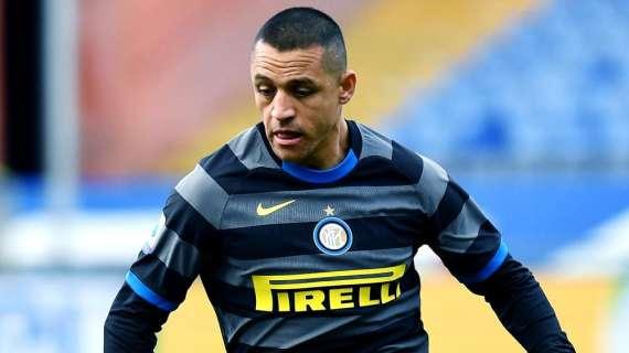 Inter-Milan, nerazzurri con Sanchez a supporto di Lukaku