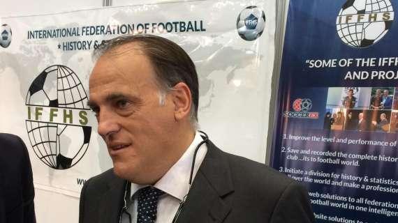 "Il Barça non fa magie, vende le proprietà. Il PSG apre il gas": è scontro Tebas-Al Khelaifi