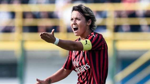 Milan Femminile-Tavagnacco, Giacinti abbandona il campo in barella