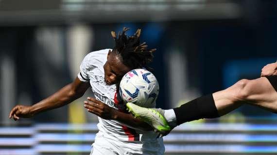 SAS-MIL (3-2): secondo gol annullato a Chukwueze per altro fuorigioco millimetrico