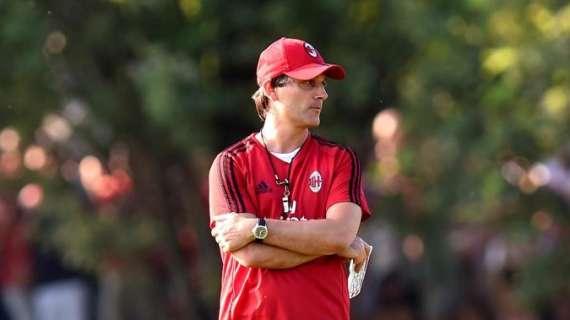 Ritmo e intensità: nel cantiere di Milanello, Montella alza il voltaggio della squadra