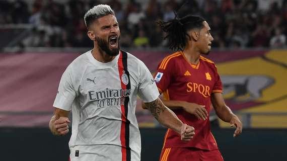 L'Equipe - Nulla di grave per Giroud ma l'attaccante rientrerà a Milano per precauzione