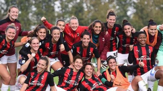 Il punto sulla A femminile, Milan in Champions. Napoli-San Marino, salvezza in 90 minuti