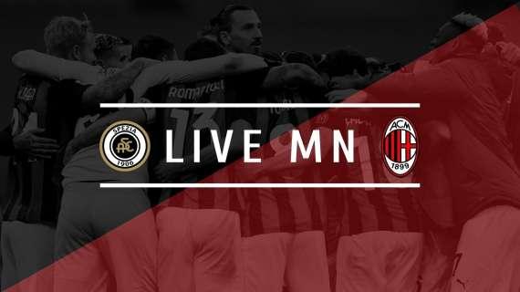 LIVE MN - Spezia-Milan (2-0): brutta sconfitta, prestazione da dimenticare alla svelta