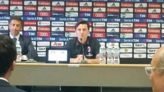 LIVE MN - Montella: "Non penso al mercato di gennaio, non c'è ancora stato il closing. Bonaventura? Può giocare sia a centrocampo che più avanti"