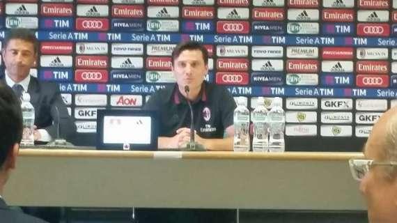 LIVE MN - Montella: "Domani si vedrà a che punto è la nostra crescita, Berlusconi felice di vedere tanti giovani in campo. Su Niang e Bacca..."