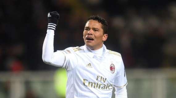 Ag. Bacca a MilanNews.it: "Il messaggio di Carlos: vuole restare al Milan, non valuta offerte dalla Cina"