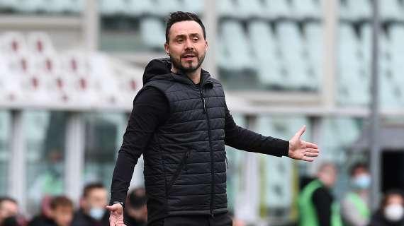 De Zerbi: "Non vorrei giocare perchè il Milan è uno dei fondatori della SL. Se Carnevali mi obbligherà chiaramente ci andrò"