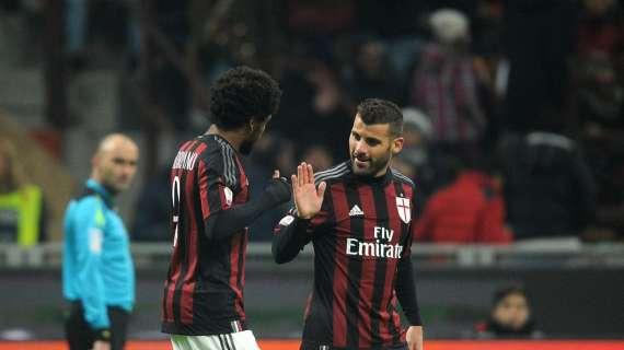 1 dicembre 2015, l'ultima presenza di Nocerino con la maglia del Milan