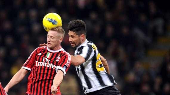 Borriello tra Fiorentina e Juventus