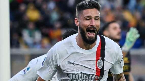 Il rientro in campionato di Giroud: questi i numeri in trasferta del francese