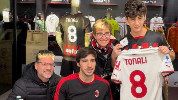 Tonali: "Siamo molto legati ai nostri tifosi, abbiamo la fortuna di essere una cosa sola"