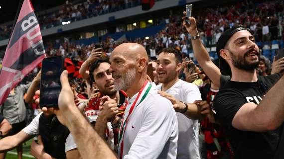 Pioli a Milan TV: "È tutto l'anno che volevo ballare con i tifosi. A Milanello ci abbiamo sempre creduto"
