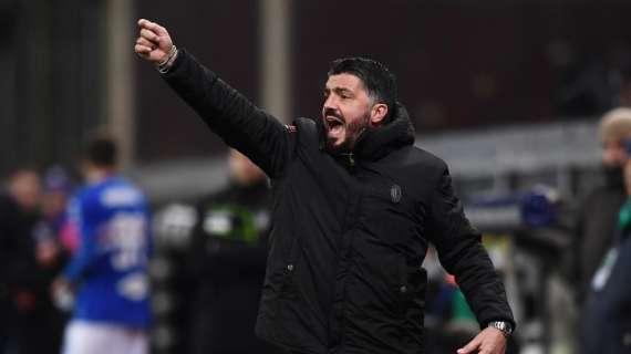 Gattuso a MTV: "Ripartiamo dai primi 50' col Napoli. Piatek sembra Tomasson, Caldara e Biglia rientrano in 7 giorni"