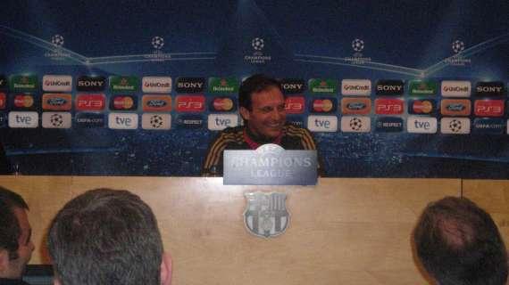 LIVE MN - Allegri: "Fortunato ad allenare il Milan. Pato può tornare utile, Barça favorito per la Champions" (FOTO)