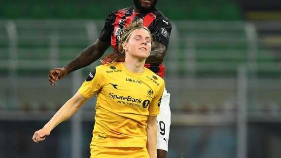 SportMediaset - Milan, il Bodo chiede 6 mln per Hauge: i rossoneri ne offrono 4 più bonus