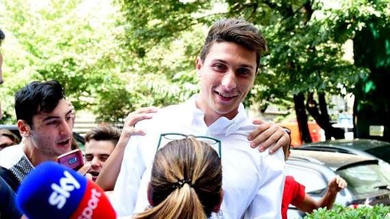 MN - Le prime parole di Caldara: “Sono contento di essere qui, ho già parlato con Gattuso”