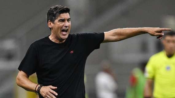 Fonseca: "Abbiamo bisogno di tempo per migliorare difensivamente. Se vogliamo essere una squadra che pressa alto ci sono cose da migliorare"