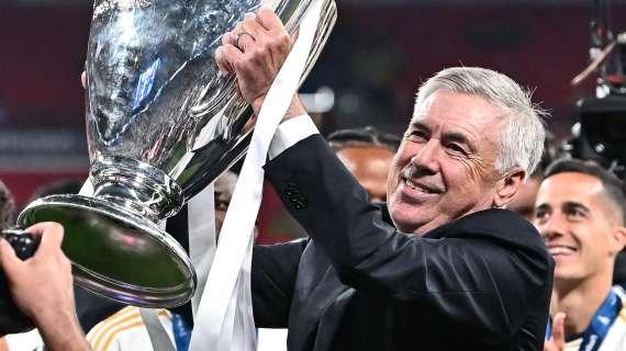 Ancelotti saluta il Real: "Anni indimenticabili: legame eterno. Hala Madrid e nient'altro"