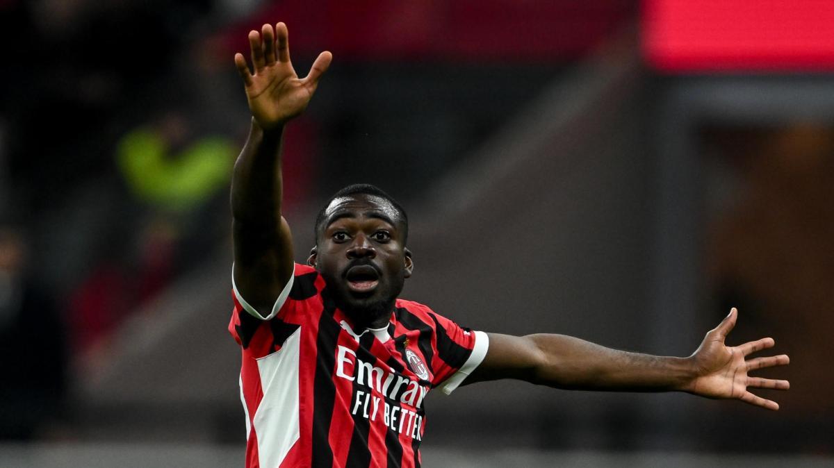 DAZN - Genoa-Milan, Fofana out alla mezz'ora: il centrocampista applica ghiaccio sotto il piede