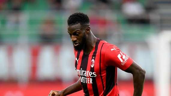 BOL-MIL (0-2), due cambi per Pioli all'intervallo: dentro Bakayoko e Saelemaekers