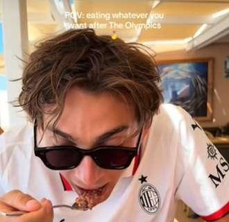 Mondo Duplantis e il video sui social con la maglia del Milan