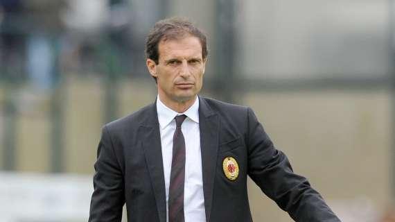 100ma con vittoria per Allegri sulla panchina del Milan