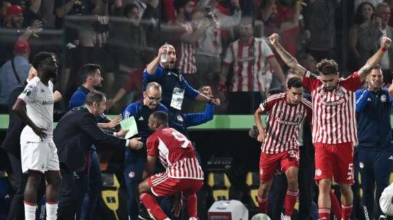 Fiorentina sconfitta dall'Olympiacos in finale di Conference League 