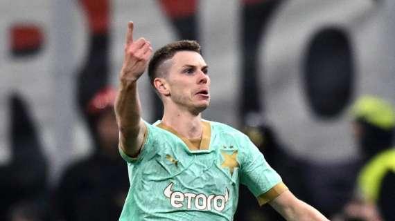 Slavia Praga, Doudera: "Sicuramente abbiamo speranze. Leao? Era un’impresa mandare due fenomeni da baraccone come me e Vlčák contro una tale qualità"