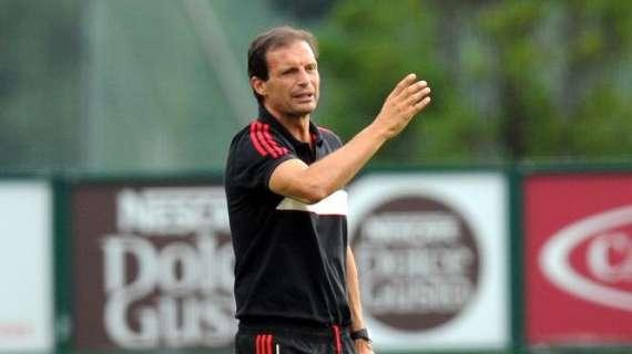 Trofeo Berlusconi, i convocati di Allegri. Out Ambrosini e Mexes