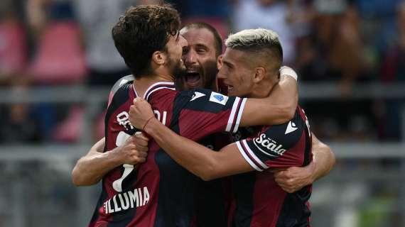 Bologna, gli assenti dei felsinei nella gara con il Milan