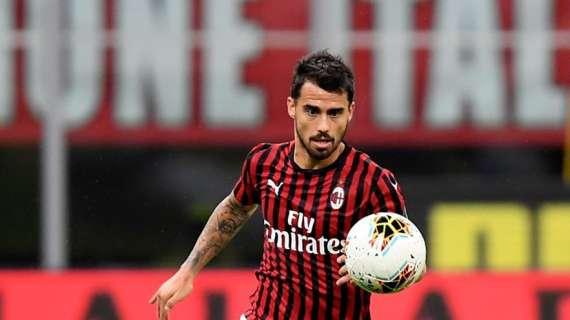 Sky - Suso non si è allenato con la squadra: verso il forfait per domani