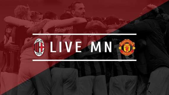 LIVE MN - Europa League, Milan-Manchester (0-1) - Peccato per i rossoneri, la buona gara non è servita
