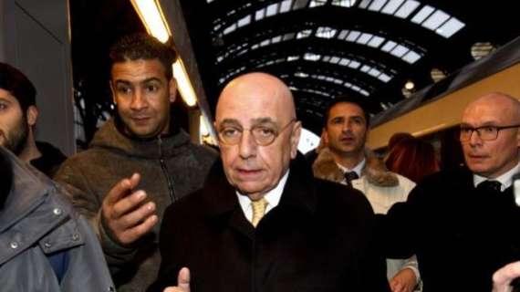 Galliani risponde stizzito alla domanda sull'incontro con Corsi