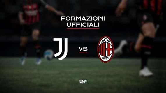 Juventus-Milan, le formazioni ufficiali: Brahim e Messias dal 1'