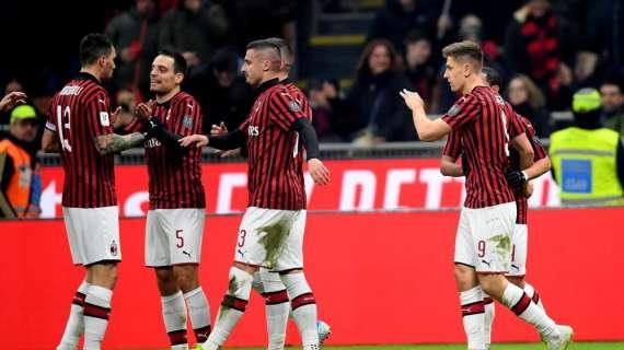Milan-Spal 3-0: i rossoneri non sbagliano