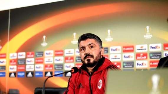 LIVE MN - Gattuso: "La legnata con l'Arsenal ci farà crescere. Domani bisognerà lottare, a Londra non in gita"
