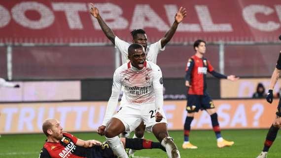 Milan, troppi titolari assenti. Col Genoa rischia grosso e porta a casa un punto