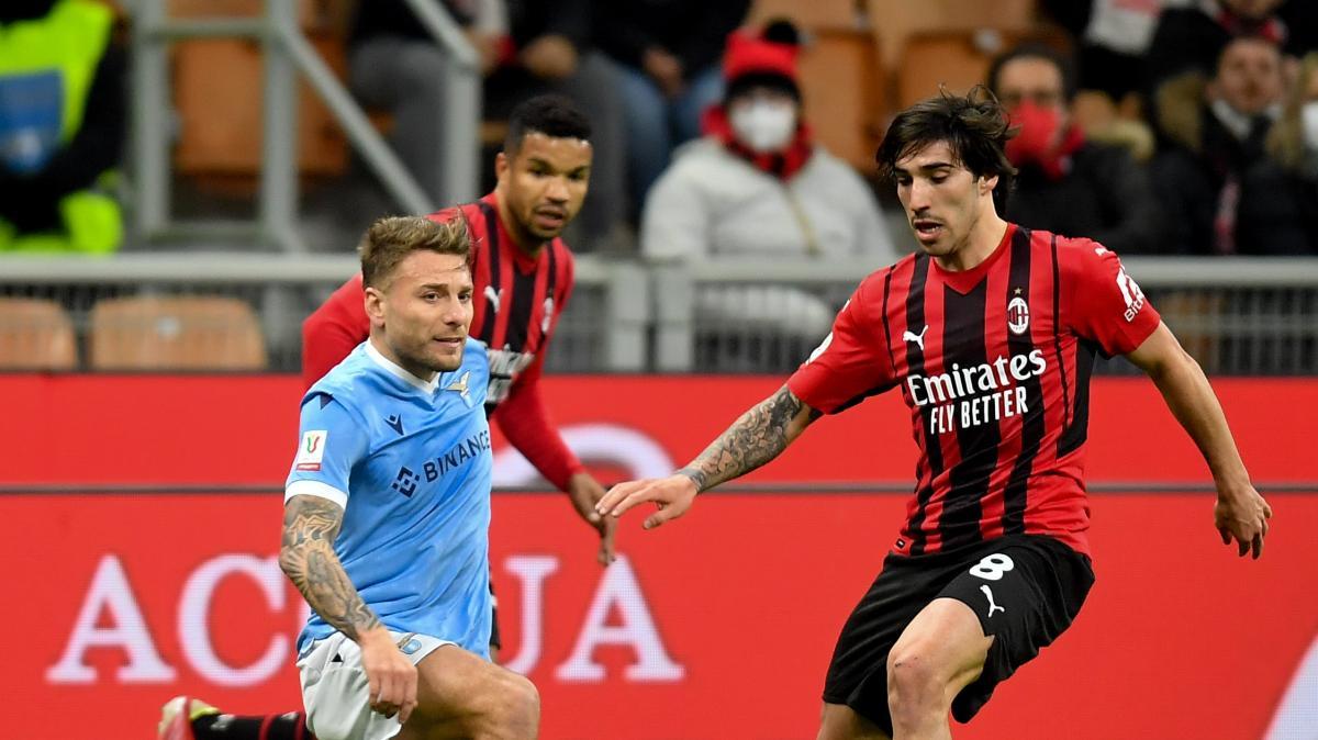 Il Milan ha vinto solo due delle ultime dieci gare di Coppa Italia contro la Lazio