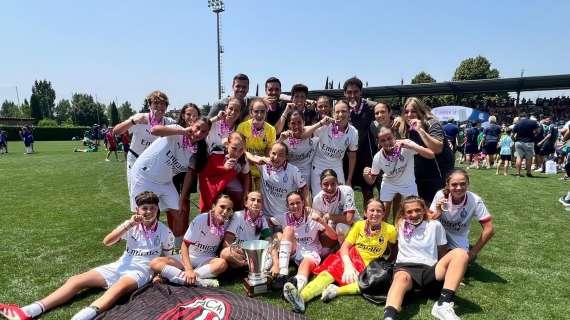 Milan Femminile U12 campione d'Italia: i risultati della Fase Finale Nazionale