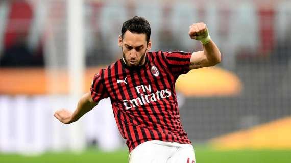 Pioli su Calhanoglu: "Problema avuto con la Juve, può esserci già sabato"