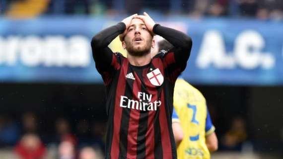 AC MILAN COMUNICATO UFFICIALE: Le condizioni di Bertolacci: lesione muscolare alla coscia sinistra