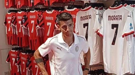 Morata: "Il Milan è la sfida più bella e importante della mia carriera. Non vedo l'ora di scrivere il mio nome nella storia del club"
