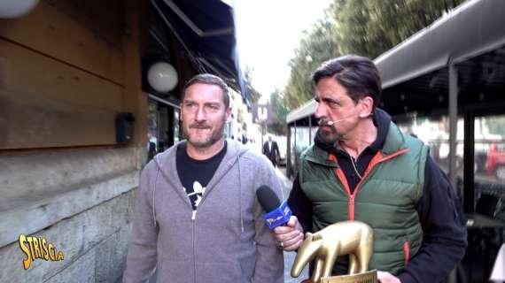 Tapiro d'oro a Totti per il viaggio a Mosca. Ma lui lo rifiuta
