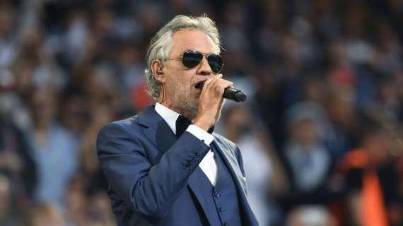 Bocelli: "San Siro? Sono un nostalgico ma capisco le esigenze economiche dei club"
