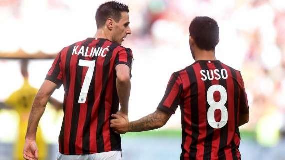 Milan, Montella si affida all’usato sicuro: Suso-Jack dietro Kalinic, Montolivo in regia. Paga pegno Calhanoglu
